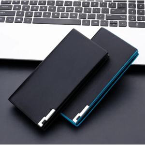 Billetera de cuero suave para hombre